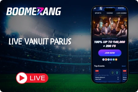 Boomerang Bet live weddenschappen Nederland