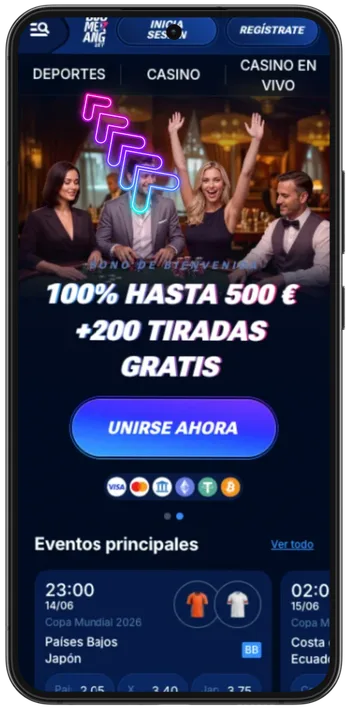 Boomerang Bet sección deportes casino bono bienvenida